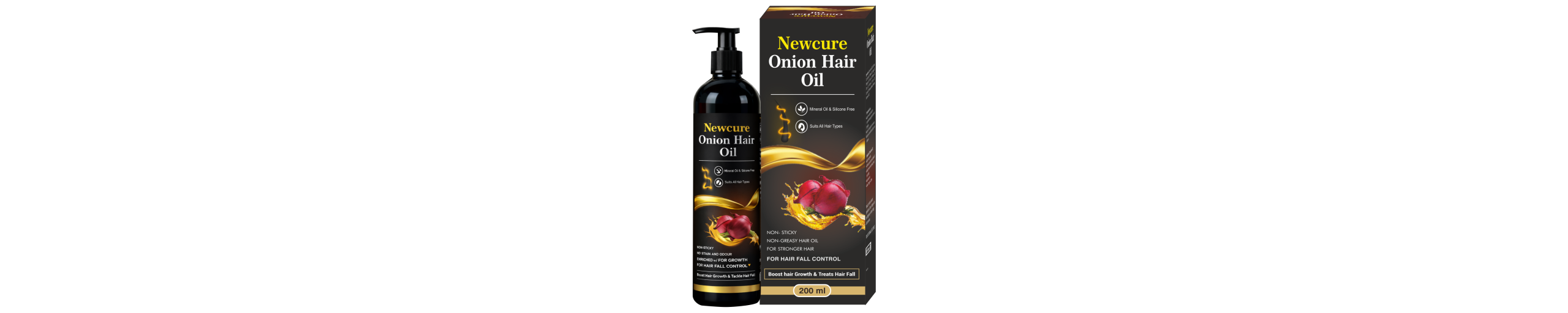 Newcure onion hair oil